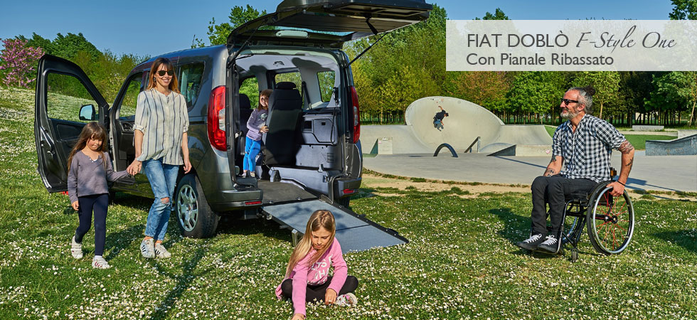 Fiat Doblò Disabili Pianale ribassato