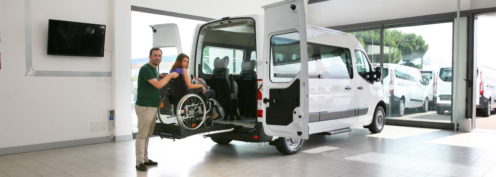 Opel Movano per trasporto disabili