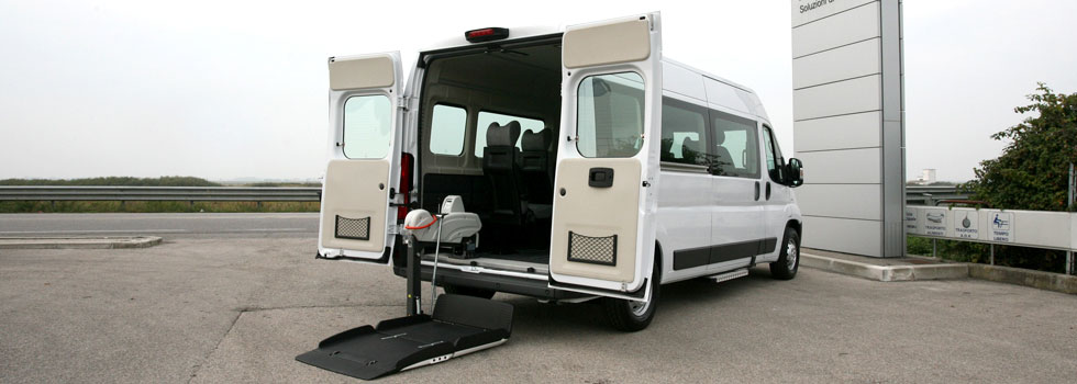 Peugeot Boxer per trasporto disabili